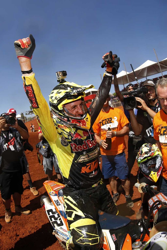 Ο Tony Cairoli εξασφάλισε τον τίτλο μετά τον πρώτο γύρο στην Βραζιλία