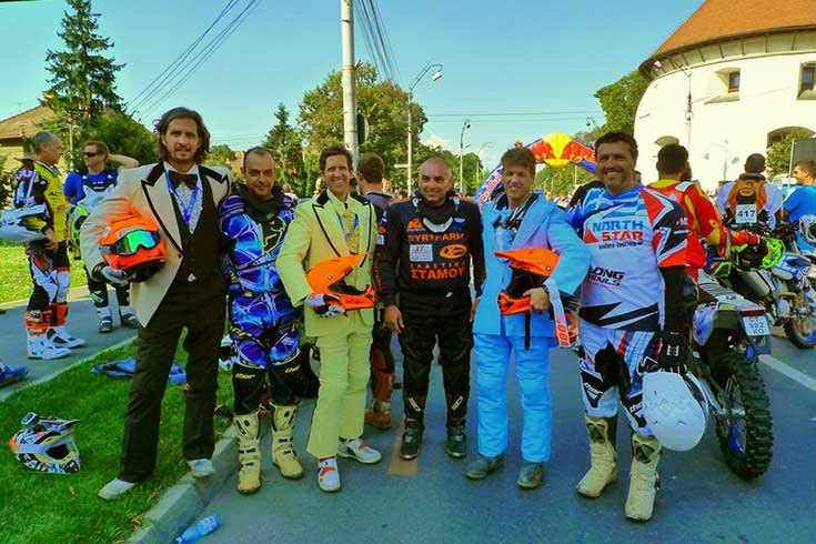 Η Ελληνική ομάδα στο Red Bull Romaniacs 2014© Theodore Antoniades